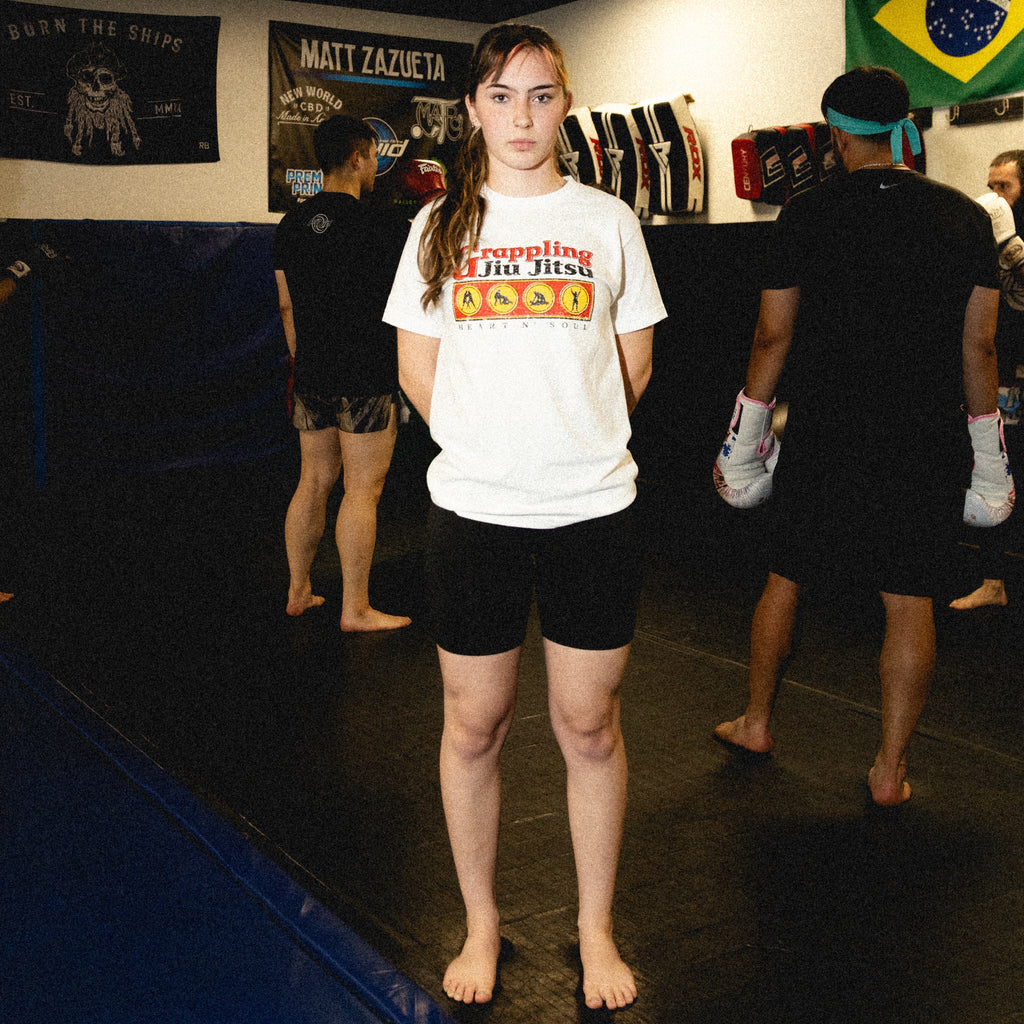 Grappling Academy Tee - HeartnsoulJJ 