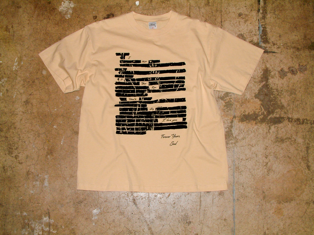 ILY REDACTED OVERSIZE TEE - HeartnsoulJJ 