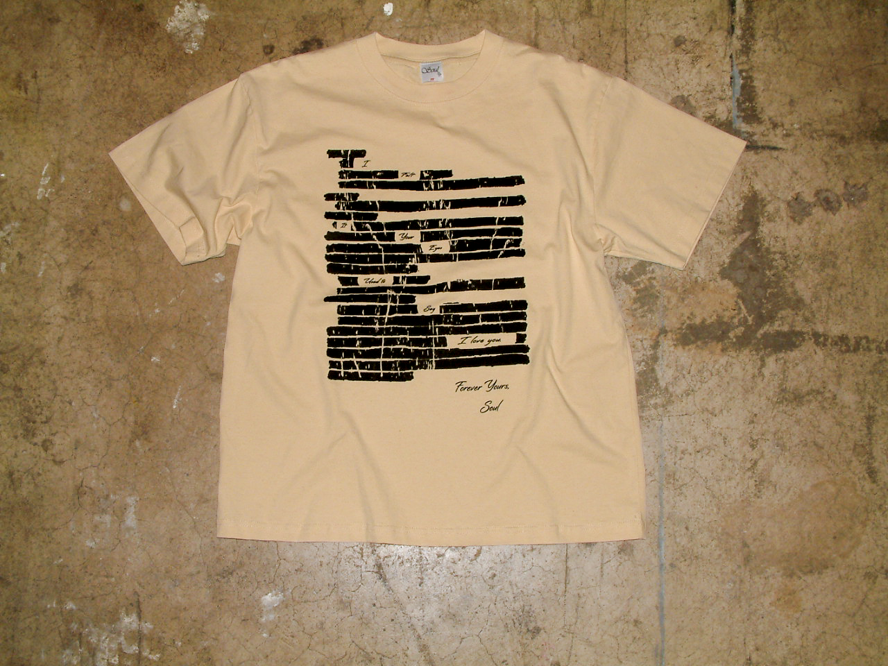 ILY REDACTED OVERSIZE TEE - HeartnsoulJJ 
