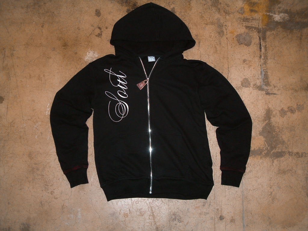 VERTICAL SCRIPT ZIP-UP - HeartnsoulJJ 