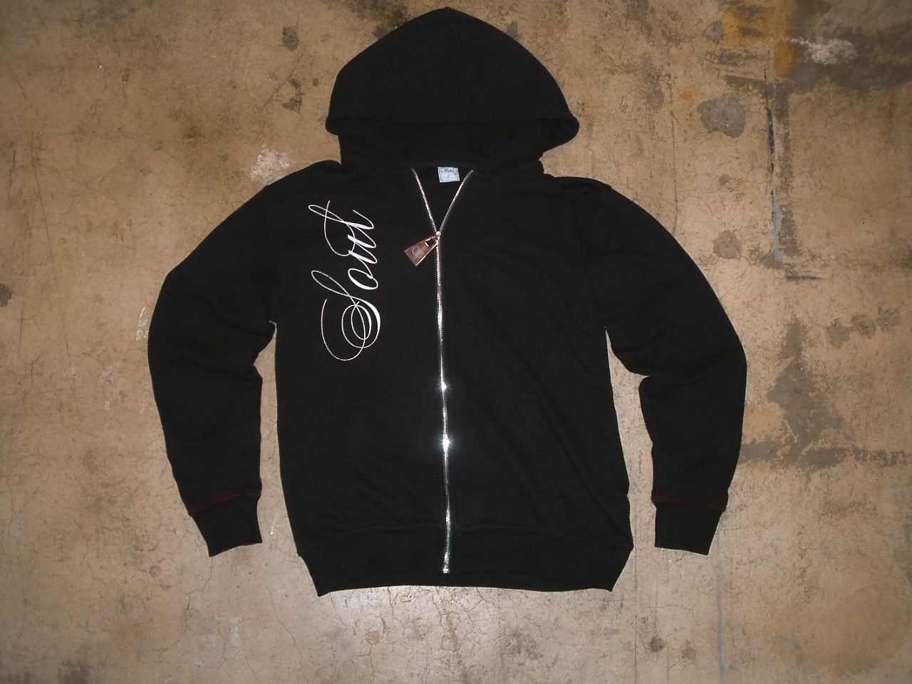 VERTICAL SCRIPT ZIP-UP - HeartnsoulJJ 