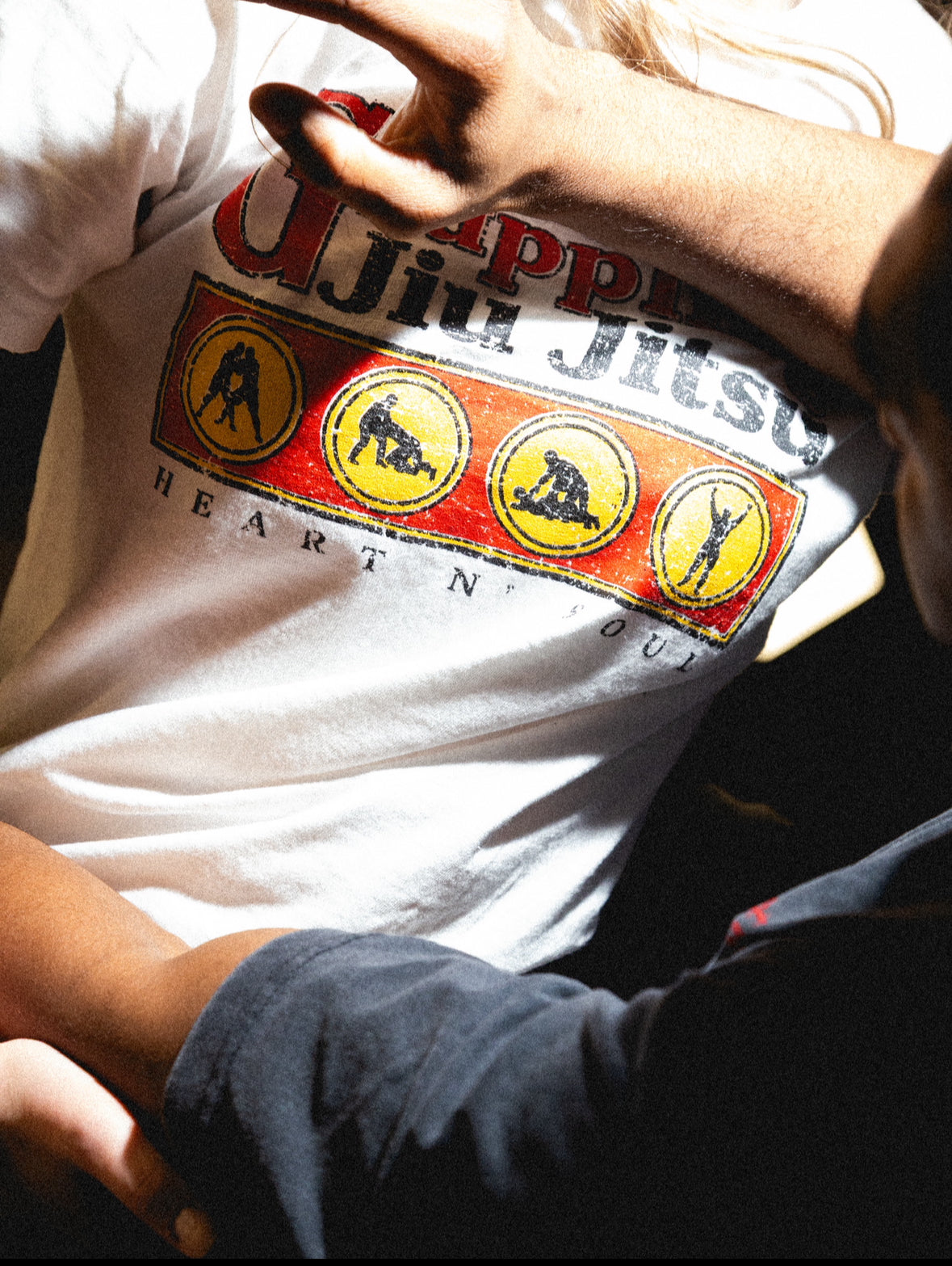 Grappling Academy Tee - HeartnsoulJJ 