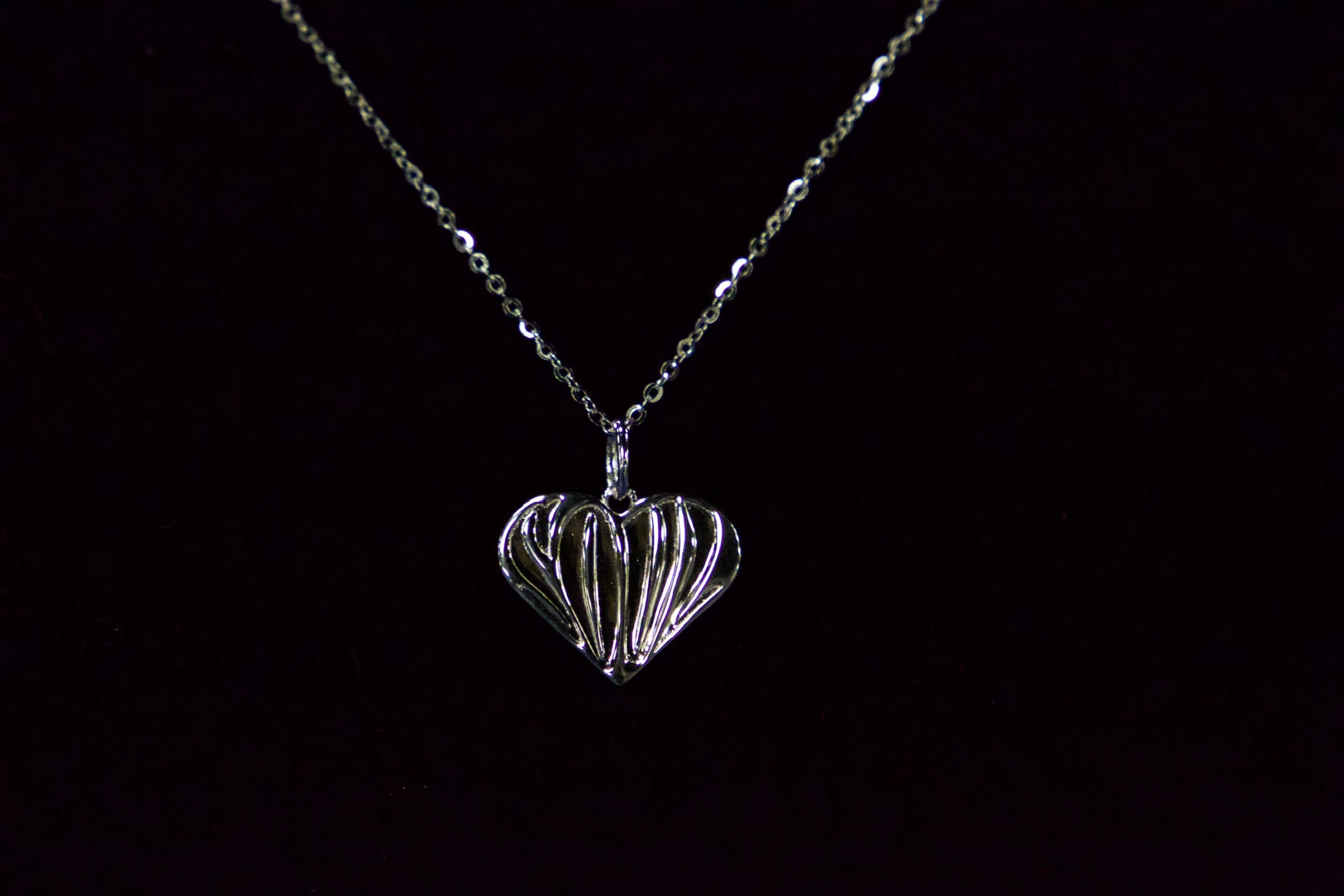 SS Chain & HNS Pendant - HeartnsoulJJ 