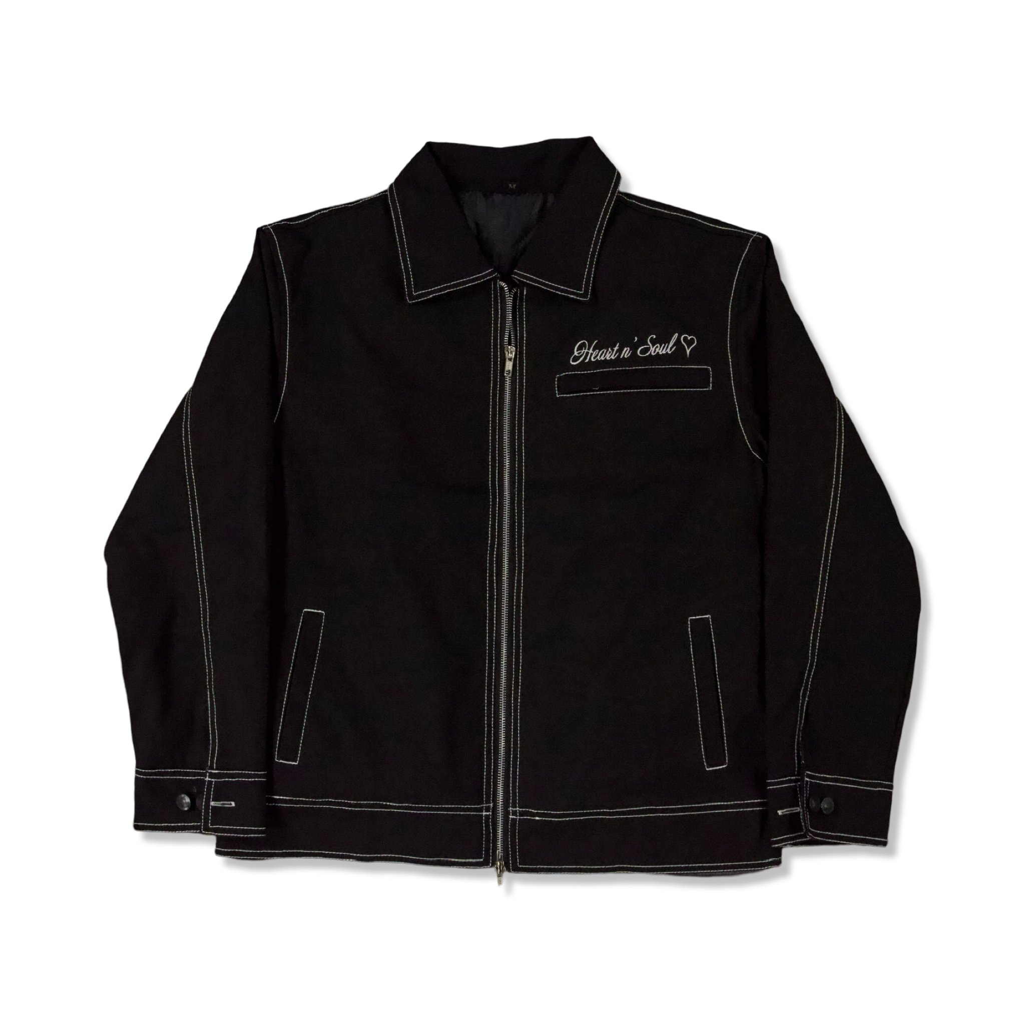 ‘Dead Flowers’ Utility Jacket - HeartnsoulJJ 