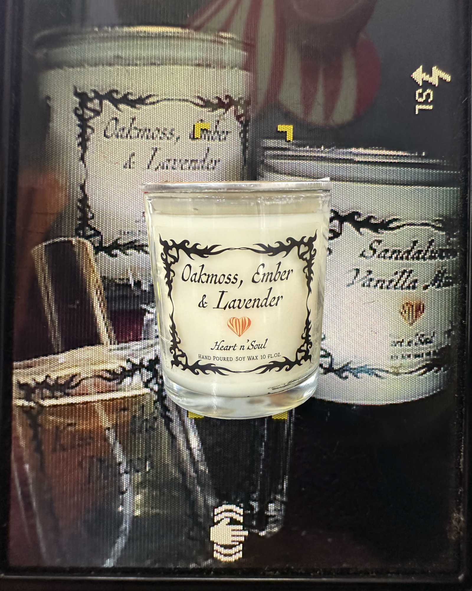 Oakmoss, Ember and Lavender Soy Wax Candle - HeartnsoulJJ 