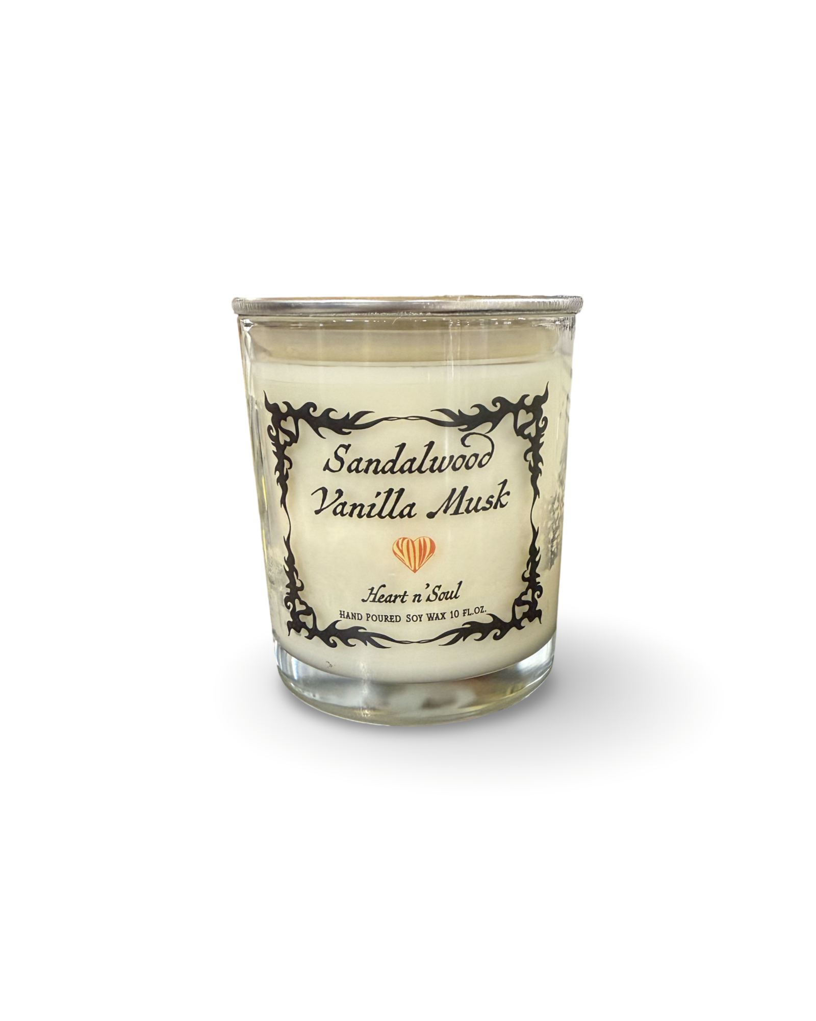 Sandalwood Vanilla Musk Soy Wax Candle - HeartnsoulJJ 
