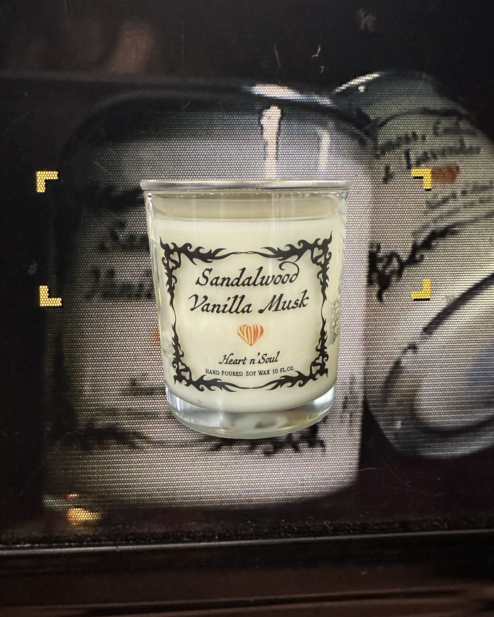 Sandalwood Vanilla Musk Soy Wax Candle - HeartnsoulJJ 