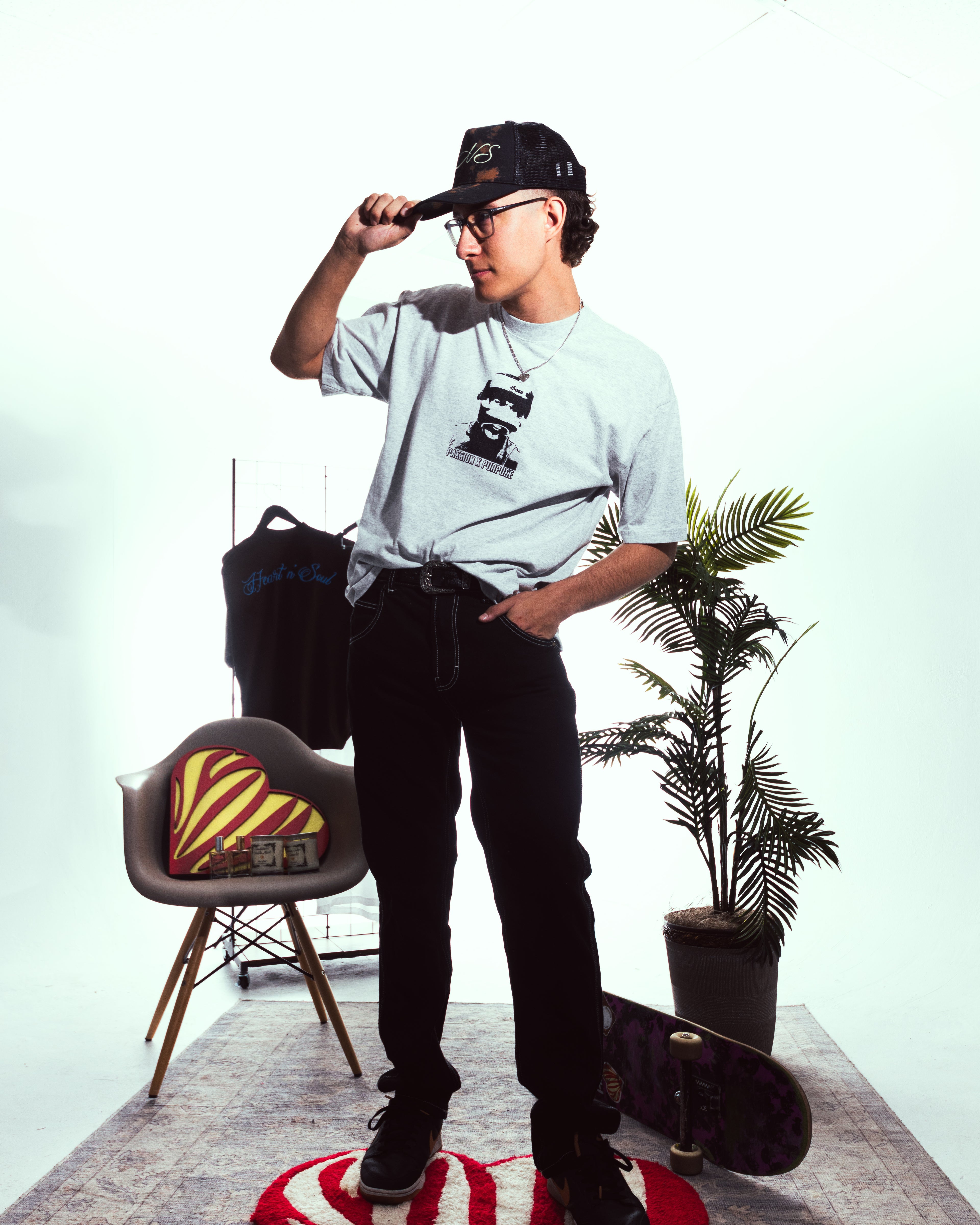 “The Boxer”  Heavyweight Tee - HeartnsoulJJ 