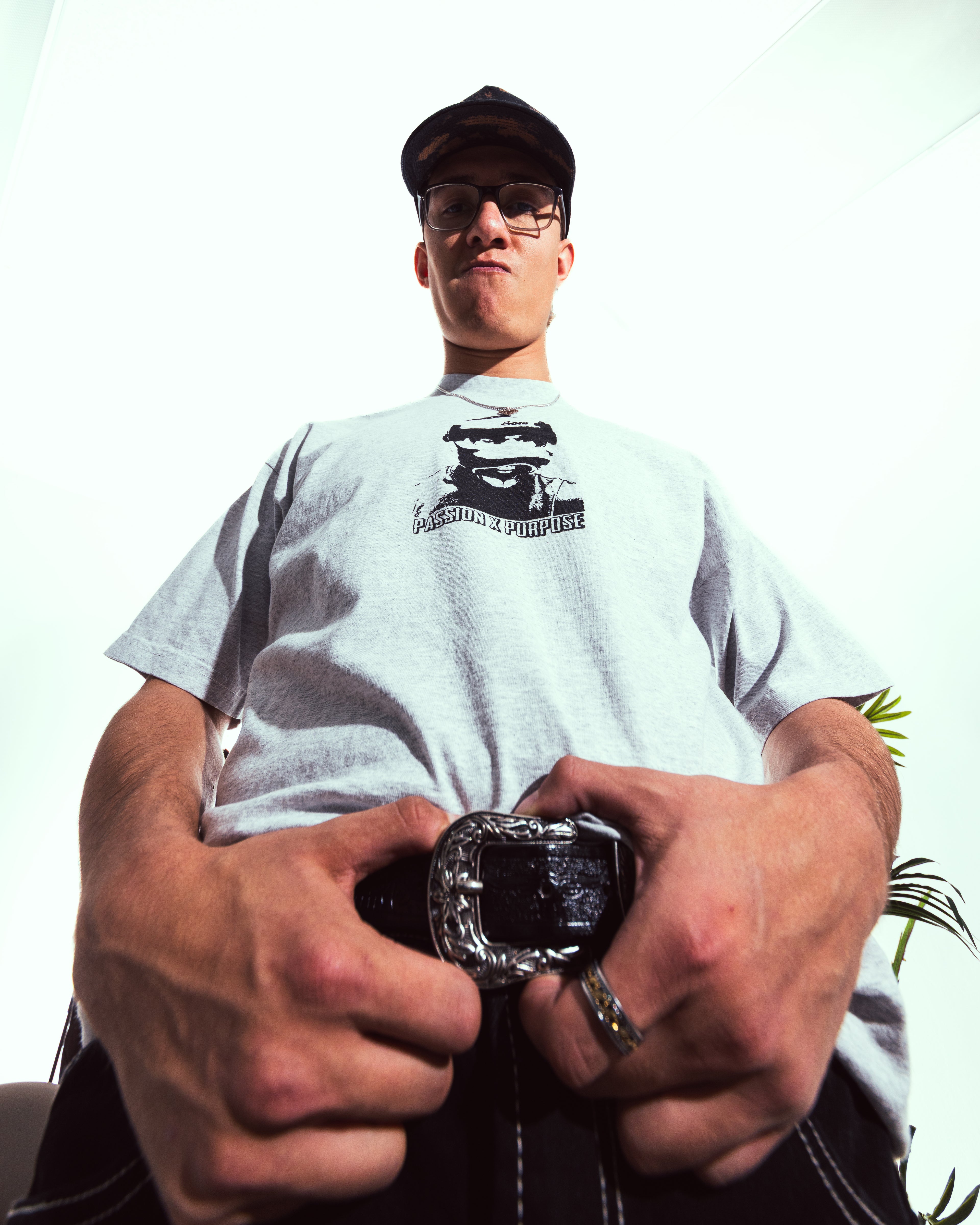 “The Boxer”  Heavyweight Tee - HeartnsoulJJ 