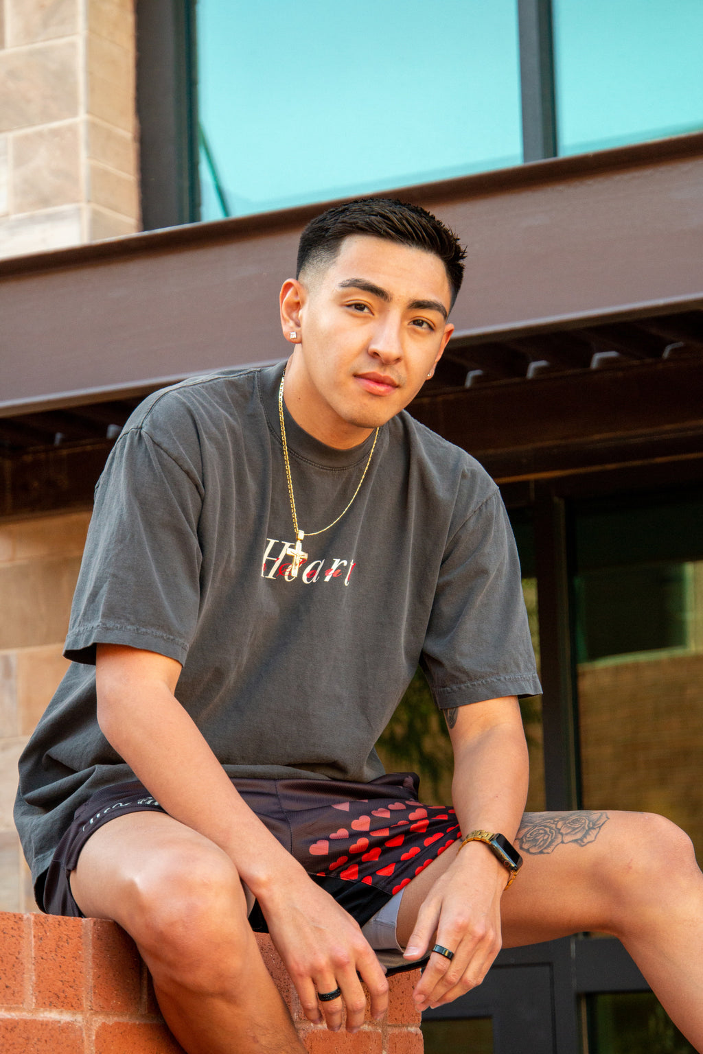 Established Logo Heavyweight Tee - HeartnsoulJJ 